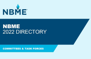 2022 NBME Directory Cover